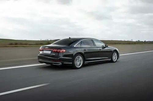 Audi A8 L Right Side Rear View