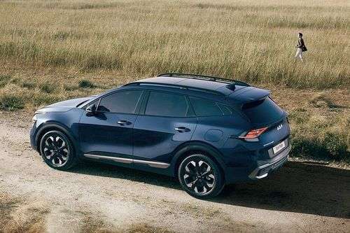 Kia Sportage Left Side View Kia Sportage Left Side View