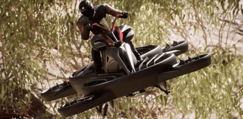 Japanese Company Unveils Hoverbike With 100 Kph Top Speed