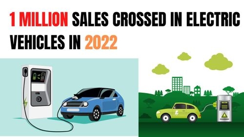 Electric Vehicles are capturing the market | 1 million sales crossed in 2022 Electric Vehicles are capturing the market | 1 million sales crossed in 2022