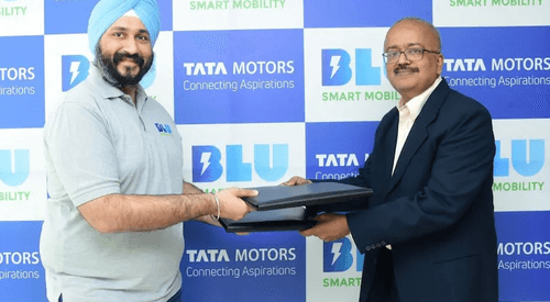 Tata Motors Joins Hands With BlueSmart Mobility- Will Expand Their Electric Fleet