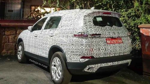  2023 Tata Safari top variant with ADAS feature spotted
