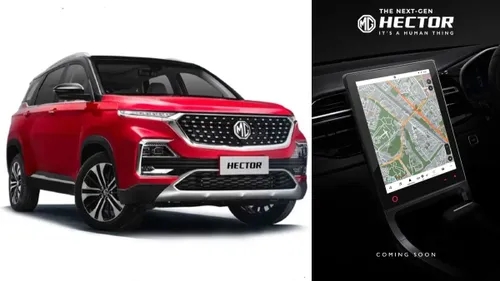 MG Hector 2022 Interiors Revealed: Possibility of early launch!! MG Hector 2022 Interiors Revealed: Possibility of early launch!!