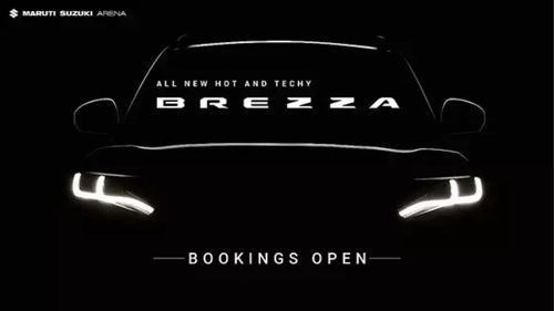 Maruti Suzuki Brezza 2022 model bookings opened Maruti Suzuki Brezza 2022 model bookings opened