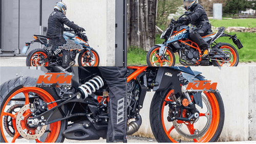 Sneak peek at the new KTM Duke 390 - LED lights and alloy wheels on display Sneak peek at the new KTM Duke 390 - LED lights and alloy wheels on display