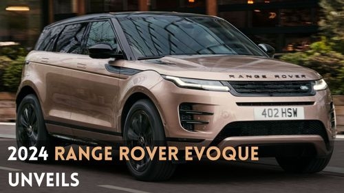 2024 Range Rover Evoque Unveils 2024 Range Rover Evoque Unveils