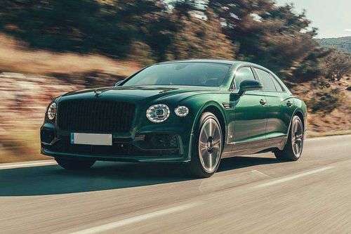 Bentley Flying Spur Left Side Front View Bentley Flying Spur Left Side Front View