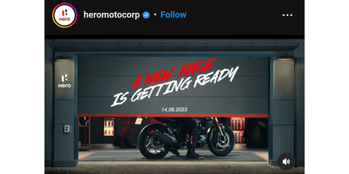 All new 2023 Hero Xtreme 160R. Now more Sportier than ever. All new 2023 Hero Xtreme 160R. Now more Sportier than ever.