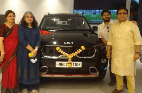 Jethala Has Bought  A New Kia Sonet Compact SUV