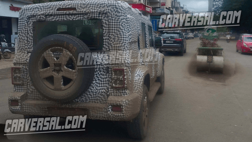 Check out 2024 New Mahindra THAR 5 Door Images | Exterior Design Spy Shots