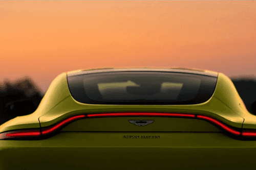Aston Martin DBX rear view Aston Martin DBX rear view