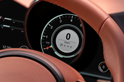Aston Martin DBX speedometer