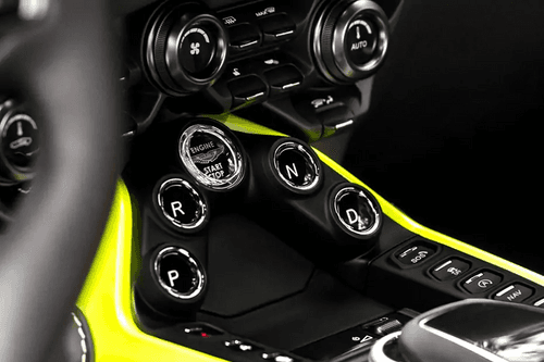 Aston Martin DBX control buttons