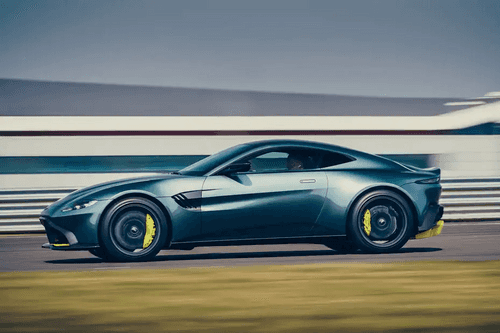 Aston Martin DBX left side view Aston Martin DBX left side view