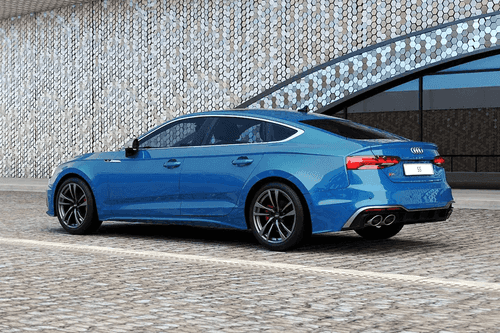 Audi S5 Sportback Left Side Rear View Audi S5 Sportback Left Side Rear View