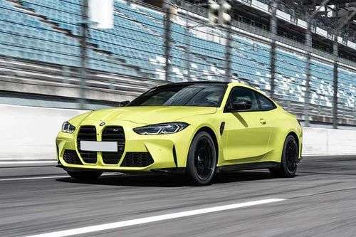 BMW M4 Competition Left Side Front View BMW M4 Competition Left Side Front View