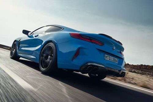 BMW M8 Left Rear Three Quarter BMW M8 Left Rear Three Quarter