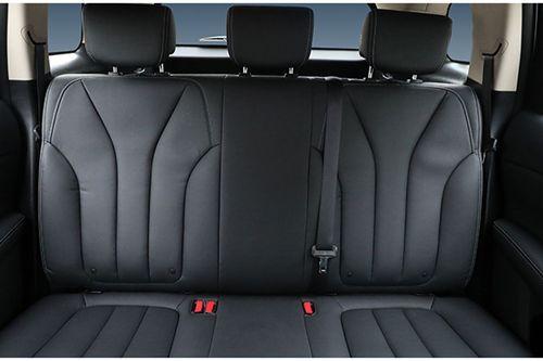 A spacious backseat with great leg space allows for a roomy experience.