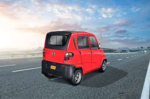 Bajaj Qute RE60 rear right side view Bajaj Qute RE60 rear right side view