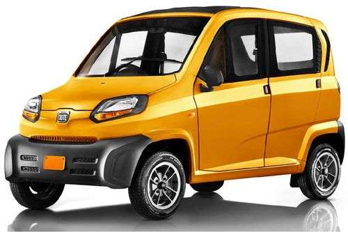 Bajaj Qute RE60 front left side view Bajaj Qute RE60 front left side view