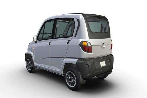 Bajaj Qute RE60 rear left side view Bajaj Qute RE60 rear left side view