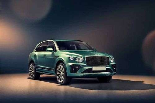 Bentley Bentayga Right Side Front View Bentley Bentayga Right Side Front View