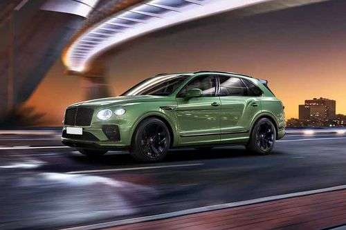 Bentley Bentayga Left Side View Bentley Bentayga Left Side View