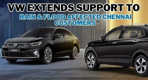Volkswagen India Extends Support to Rain & Flood Affected Customers in Chennai