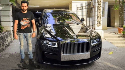 Bollywood Star Emraan Hashmi Cruises into the New Year with a Rs 12.25 Crore Rolls Royce Ghost Black Badge