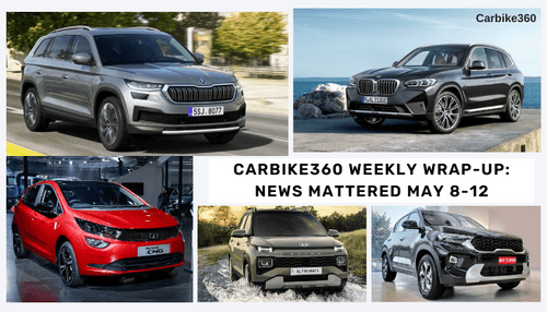 CarBike360 Weekly Wrap-Up: News Mattered May 8-12 | Updates on New Launch, Limited Edition, & Company Plans CarBike360 Weekly Wrap-Up: News Mattered May 8-12 | Updates on New Launch, Limited Edition, & Company Plans