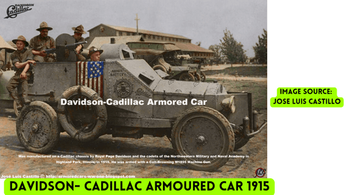Davidson Automobile Battery Armoured Car Davidson Automobile Battery Armoured Car