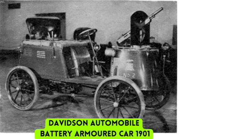 Davidson Automobile Battery Armoured Car Davidson Automobile Battery Armoured Car