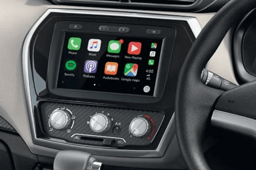 Datsun GO Plus Infotainment System Main Menu