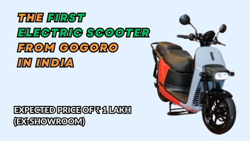 Gogoro CrossOver: The First Electric Scooter from Gogoro in India news