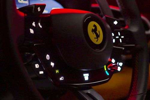 Ferrari 296 GTB Steering Controls Ferrari 296 GTB Steering Controls