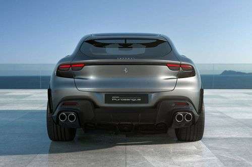 Ferrari Purosangue SUV Rear View Ferrari Purosangue SUV Rear View