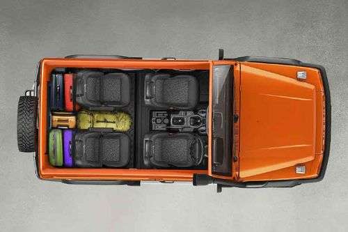 Force Gurkha Top View Without Roof Force Gurkha Top View Without Roof