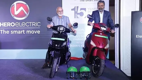 Hero Electric Introduces Three Latest Electric Scooter