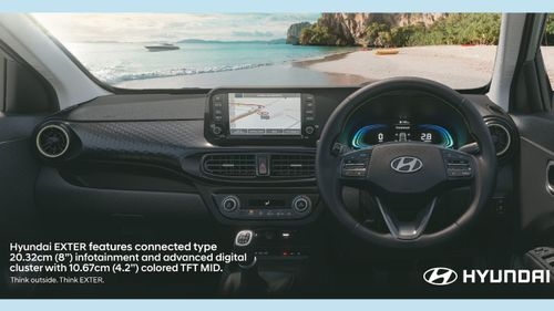 Inside the Hyundai Exter: Official Cabin Reveal Sets the Stage for an Exciting Launch Inside the Hyundai Exter: Official Cabin Reveal Sets the Stage for an Exciting Launch