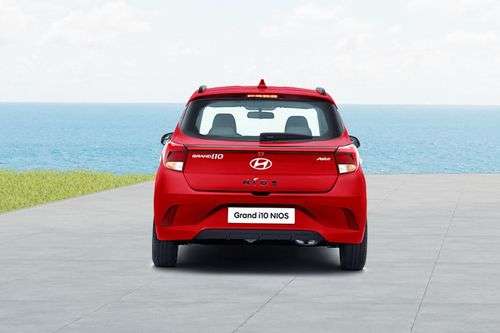 Hyundai Grand i10 Nios Rear View Hyundai Grand i10 Nios Rear View