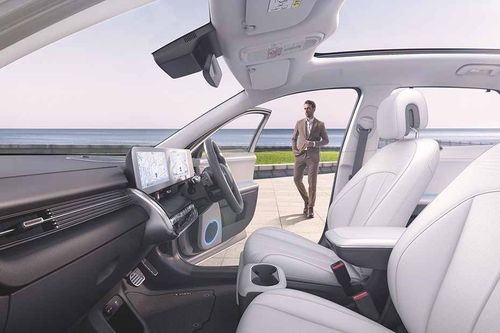 Hyundai Ioniq 5 Door View of Driver Seat