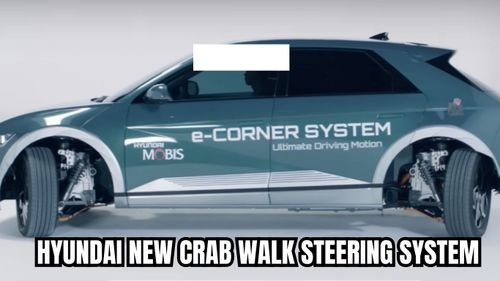 Hyundai’s New ‘Crab Walk Movement’ Steering System will make parking easier Hyundai’s New ‘Crab Walk Movement’ Steering System will make parking easier