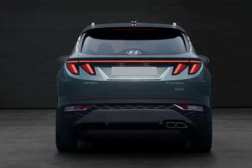 Hyundai-Tucson Rear View Hyundai-Tucson Rear View
