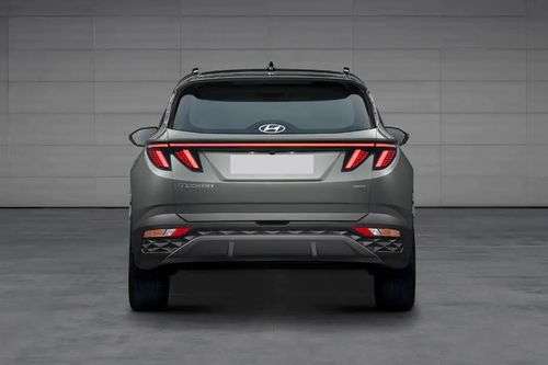 Hyundai-Tucson Rear View Hyundai-Tucson Rear View