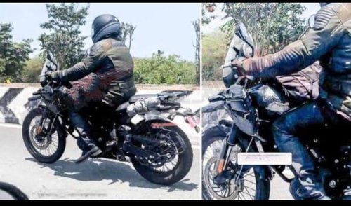 Royal Enfield's Latest Model, the Himalayan 450, Spotted in New Spy Shots 