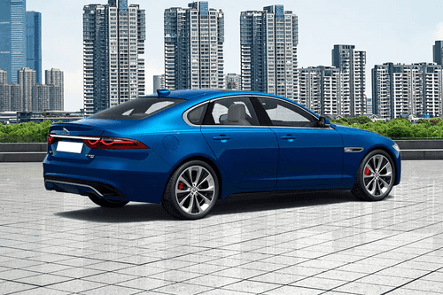 Jaguar-XF Right Side Rear View Jaguar-XF Right Side Rear View