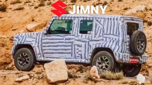 Maruti Suzuki 5-door Jimny Spotted in Khardung-La: Spy shots Inside Maruti Suzuki 5-door Jimny Spotted in Khardung-La: Spy shots Inside