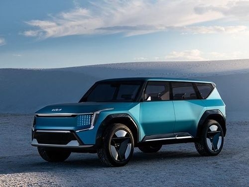 Kia EV9 Concept teased ahead of display at the 2023 Auto Expo Kia EV9 Concept teased ahead of display at the 2023 Auto Expo