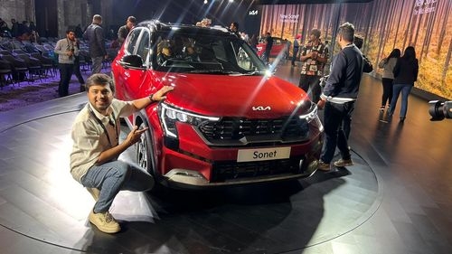 Kia Sonet 2024 Facelift Showcased In India: Here's Everything Kia Revealed Kia Sonet 2024 Facelift Showcased In India: Here's Everything Kia Revealed
