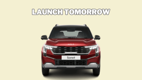 Kia to Launch Sonet Facelift Tomorrow, Revealing Stylish Tweaks and Pricing!